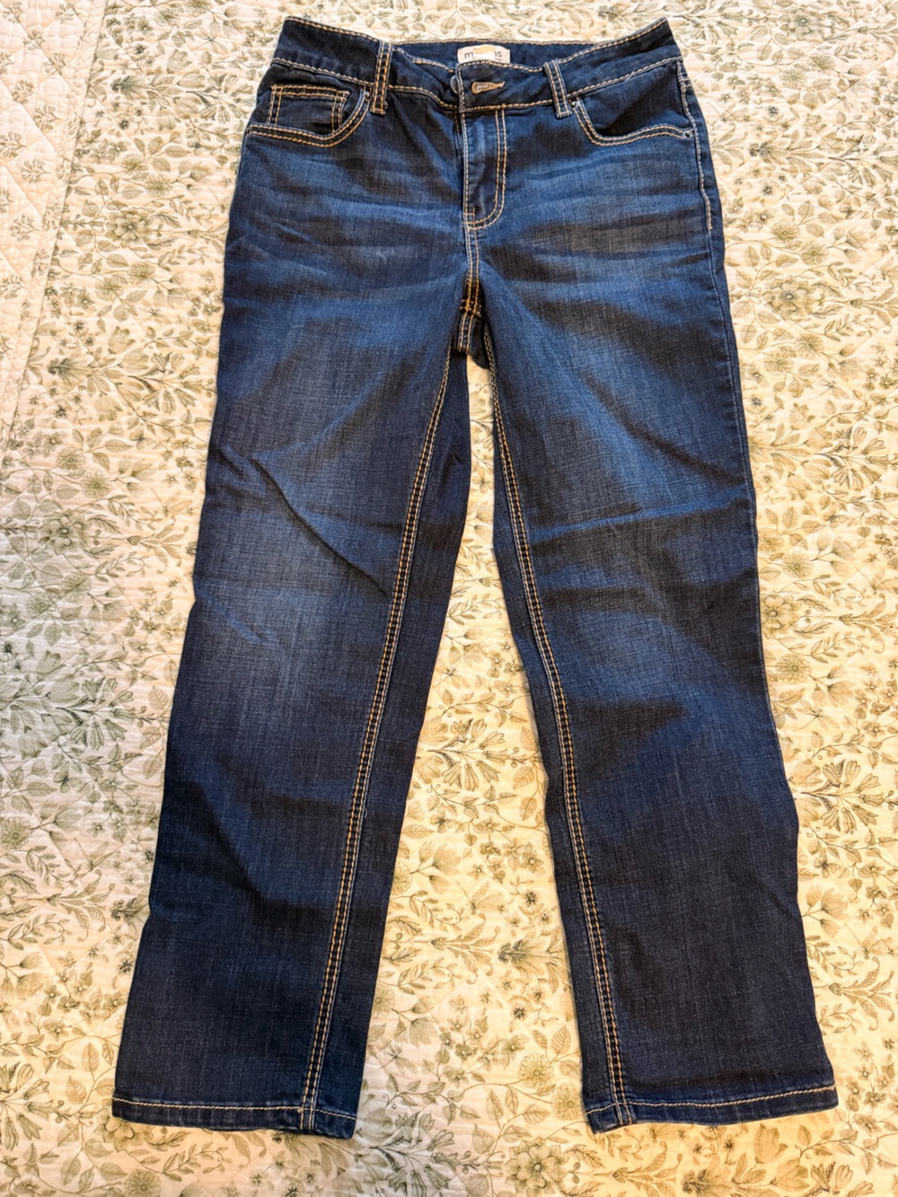 Maurices Dark Blue Straight Leg Jeans